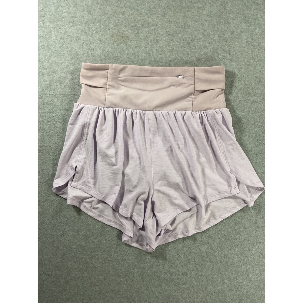 Free People Movement The Way Home Shorts Lavender Purple High Rise XS 2454